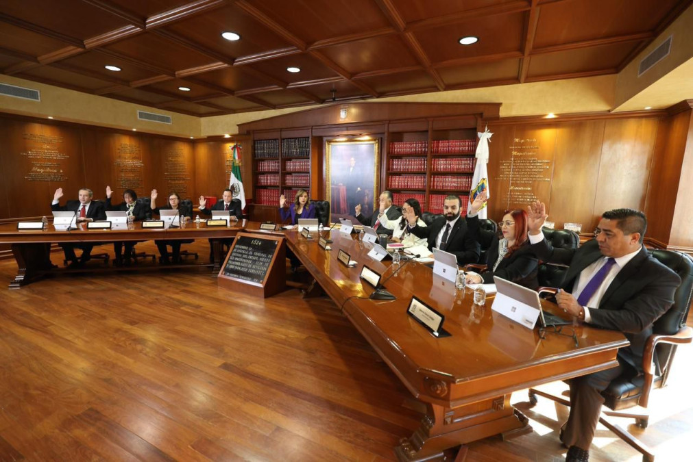 Poder Judicial lleva a cabo sesión del Pleno pública