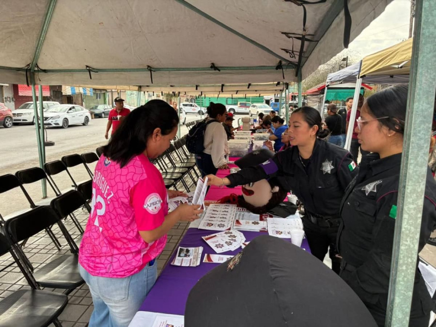 Guardia Estatal de Género previene violencia familiar con proximidad en espacios públicos