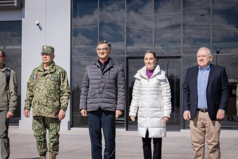 Inaugura presidenta la Agencia Nacional de Aduanas de México en Nuevo Laredo