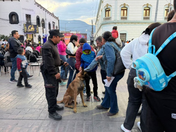 Convive Guardia Estatal con familias victorenses