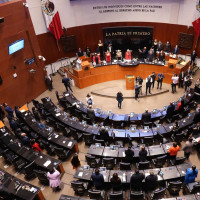 Senado avala suspensión de sesiones en la Cámara de Diputados