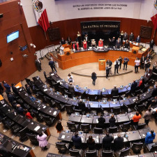 Senado avala suspensión de sesiones en la Cámara de Diputados