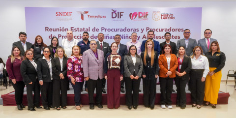 Nuevo Laredo se consolida como referente estatal en la protección de la niñez y adolescencia