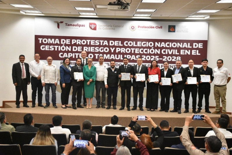 Avanza Tamaulipas en la Gestión Integral de Riesgos