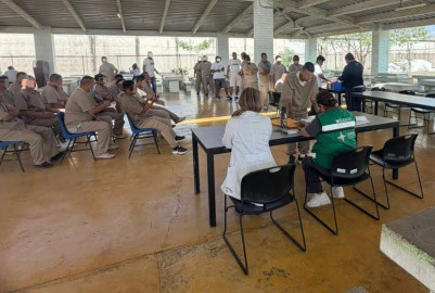 Vacunan a más de 600 PPLs contra el sarampión en el CEDES Altamira