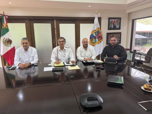 Gobernador coordina acciones para mantener el orden en  Tamaulipas ante hechos violentos