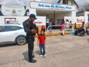 Guardia Estatal redobla vigilancia en planteles educativos a través del Operativo Escuela Segura