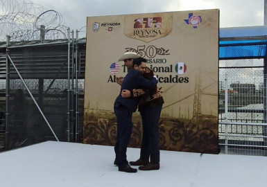 Reynosa e Hidalgo celebran 50 años del abrazo fronterizo