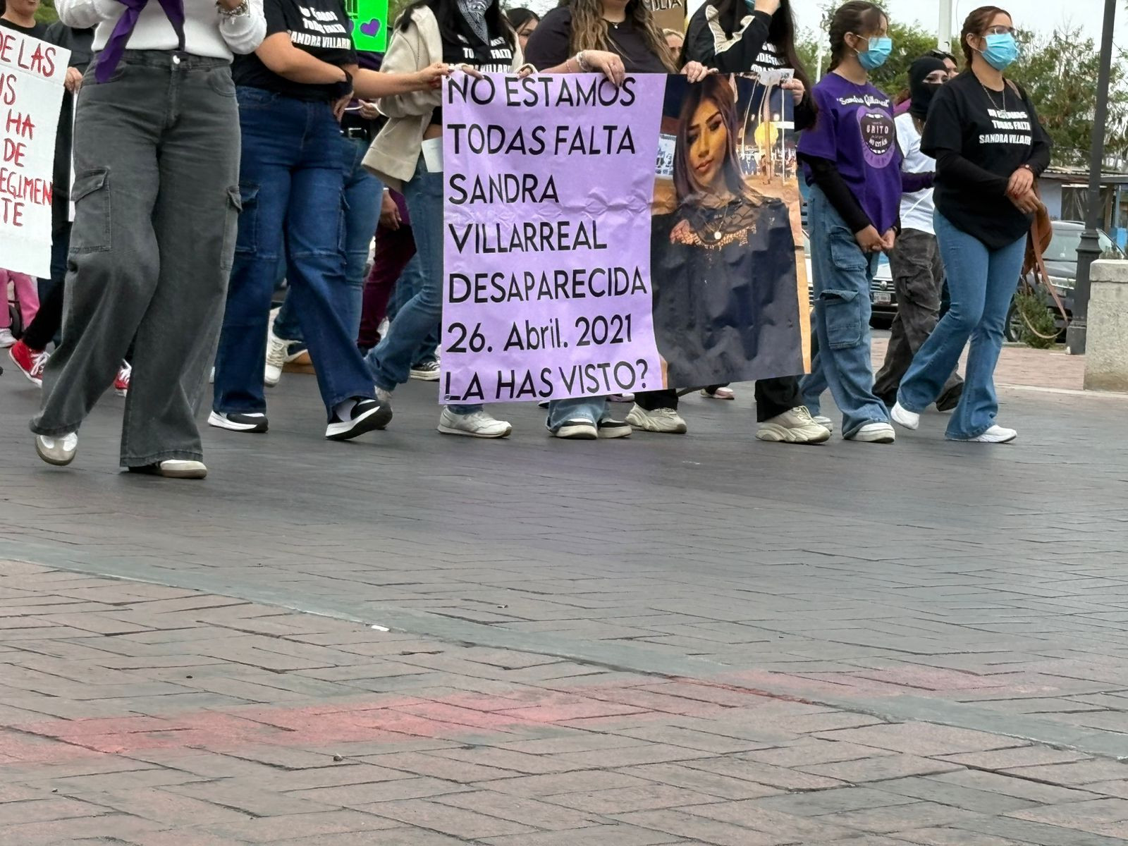 Nuevo Laredo se tiñe de morado: Un grito colectivo contra el silencio y la violencia