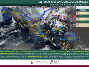 Frente Frío 41 traerá temperatura  fresca y viento intenso a Reynosa