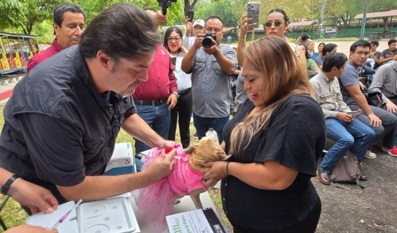 Arranca vacunación antirrábica 2026 en Tamaulipas con meta de 345 mil dosis