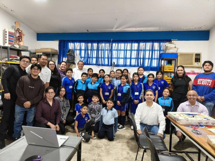 Promueve UPV vocación científica entre niñas y niños mediante taller de ciencias y tecnología