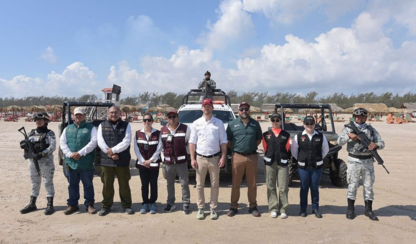 Tamaulipas asegura playas limpias y seguras para Semana Santa tras inspecciones ambientales