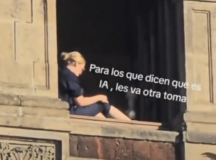 Sheinbaum confirma mujer se "asoleó" en Palacio Nacional, ya fue sancionada