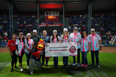 Familias acuden al parque la junta y se suman al juego con causa del DIF Nuevo Laredo