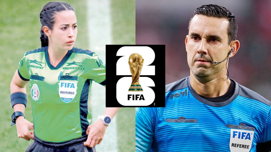 FIFA anuncia árbitros para mundial 2026; México tendrá representación histórica