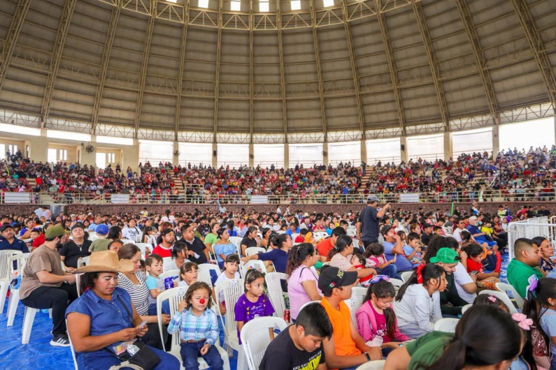 Divertido Día del Niño encabezaron Carlos Peña Ortiz y Javier Cantú Barragán, festejando a reynosenses