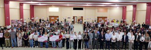 Entregan en Nuevo Laredo distintivos “Hecho en Tamaulipas”, “Hecho en México” y créditos del Fondo Tamaulipas
