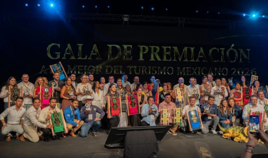 Tamaulipas recibe Presea al Mérito Turístico en el Tianguis Turístico 2026