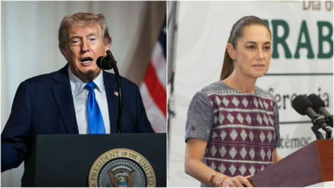 Trump imita a Sheinbaum y reabre debate por el nombre del Golfo de México