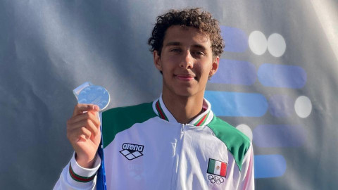 Paulo Strehlke consigue una medalla histórica para México