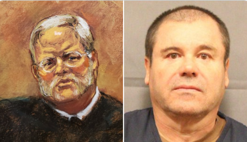 Juez Brian Cogan descarta pedidos legales de 'El Chapo' Guzmán