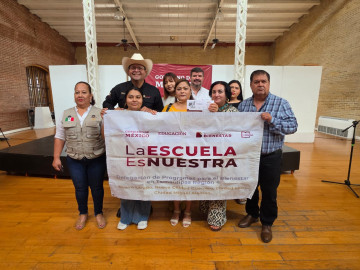 Fortalecen infraestructura educativa en Nuevo Laredo con "La Escuela es Nuestra"