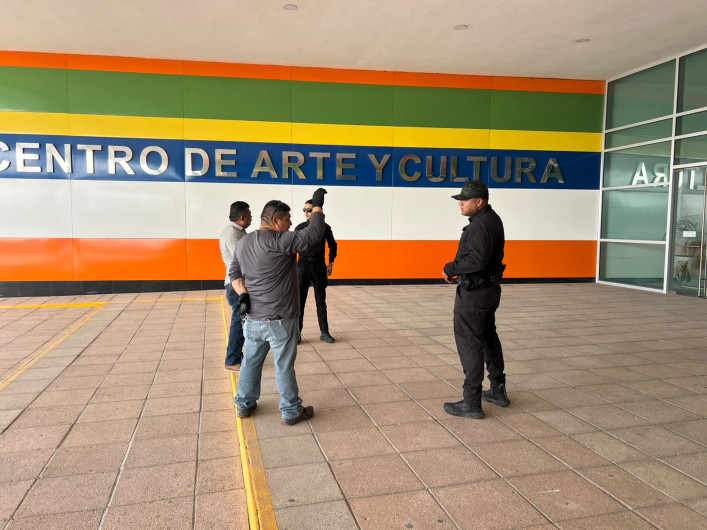 Guardia Estatal mantiene presencia y vigilancia en Parque Cultural Reynosa