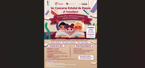 Prepara STPS concurso estatal de poesía para impulsar talento juvenil y prevención del trabajo infantil