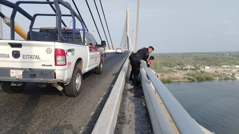 Guardia Estatal evita intento de suicidio en Tampico