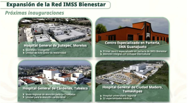 Hospital General de Madero será inaugurado en los próximos 10 días: IMSS-Bienestar