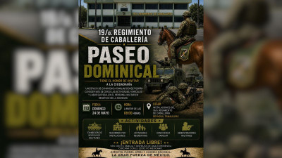 Invitan a familias reynosenses a recorrido militar este domingo
