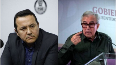 Comparecen Rocha Moya y Vicefiscal de Sinaloa ante la FGR