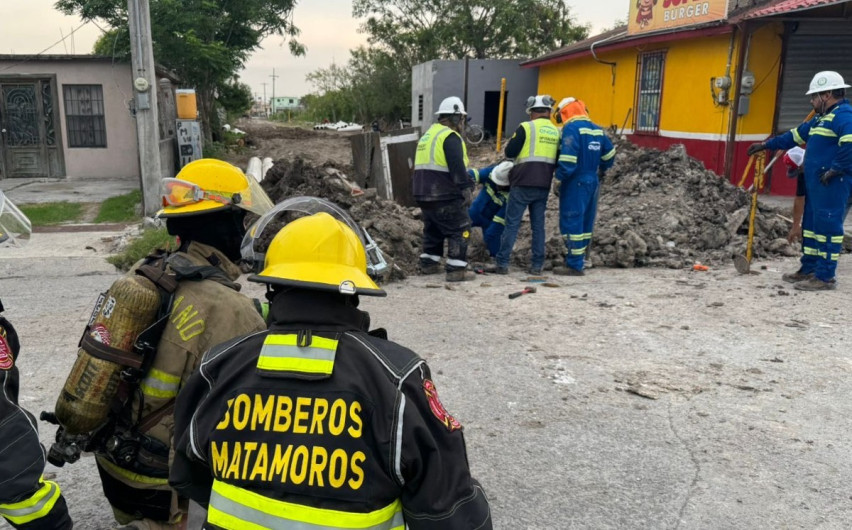 Evacúan kínder en Matamoros por fuga de gas natural