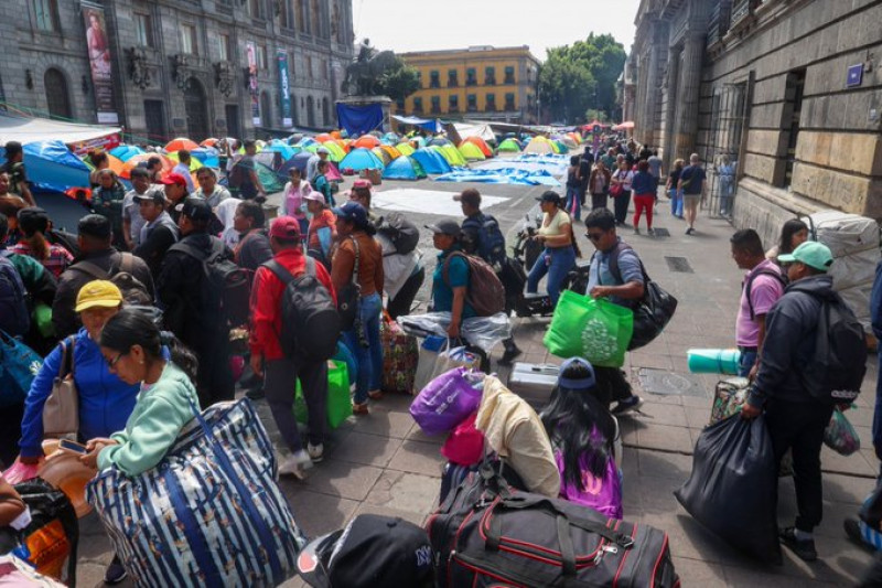 Segob llama a la CNTE al diálogo y pide mantener protestas pacíficas; advierte presencia de “provocadores”