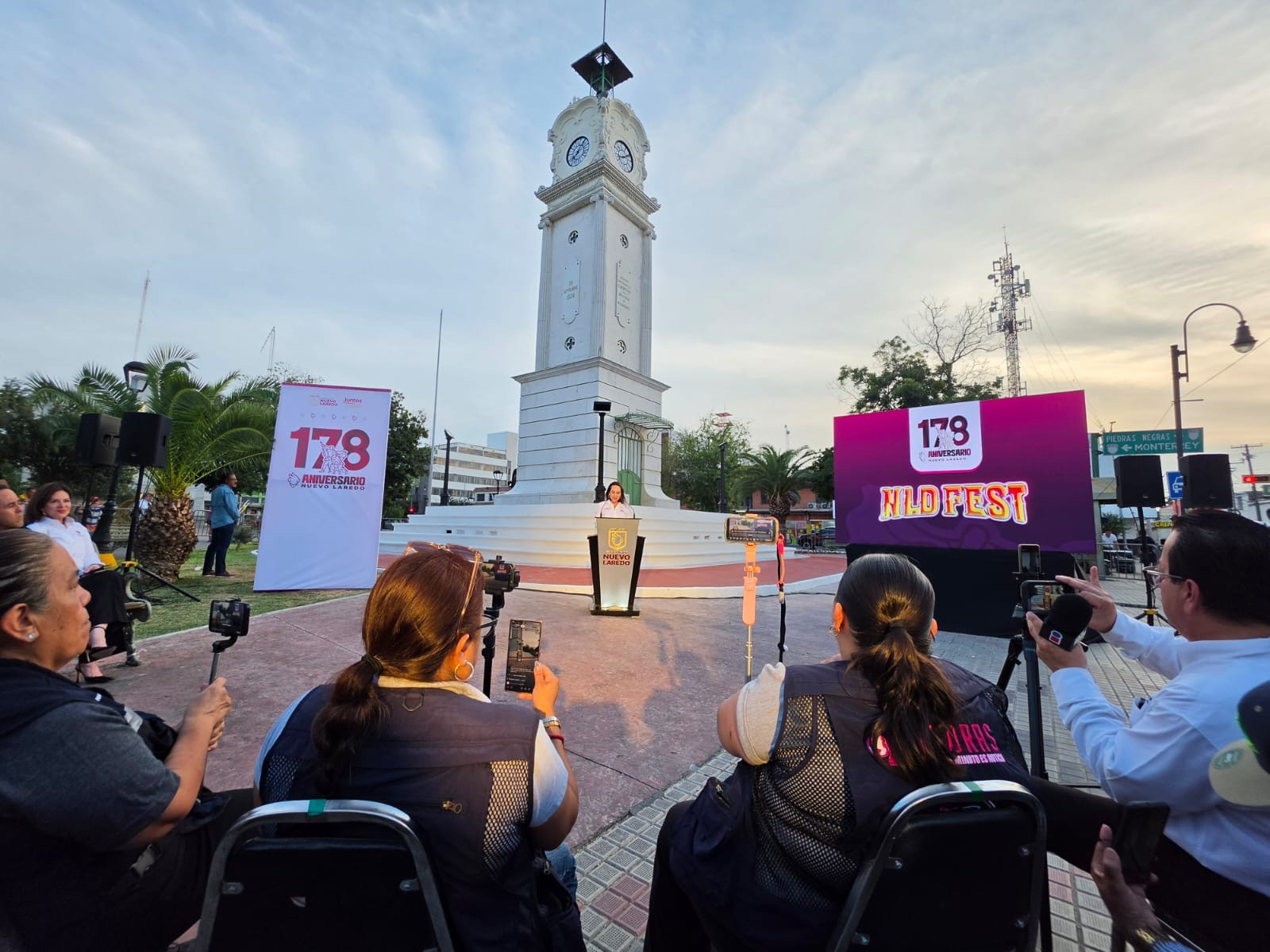Celebran con música y cultura el 178 Aniversario de Nuevo Laredo