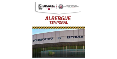 Activó Alcalde Carlos Peña Ortiz albergue temporal del Polideportivo