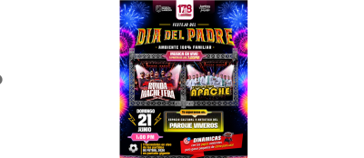 Gobierno Municipal invita a celebrar el día del padre con música, futbol y grandes sorpresas para toda la familia