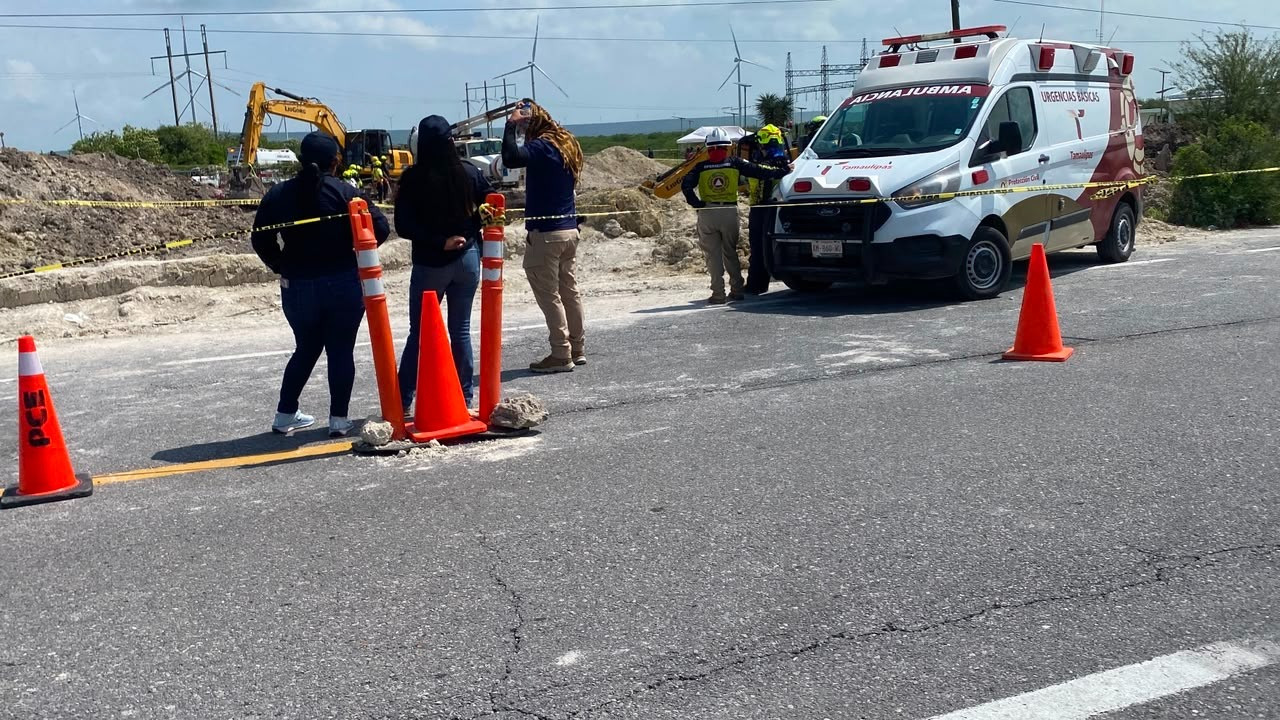 Continúa intensa búsqueda de trabajador tras colapso del Acueducto Guadalupe Victoria; miles enfrentan cortes de agua
