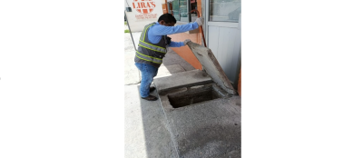 Mantiene Comapa inspecciones permanentes en negocios para cuidar el drenaje de la ciudad