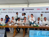 Presentan avances del Puerto del Norte ante líderes empresariales
