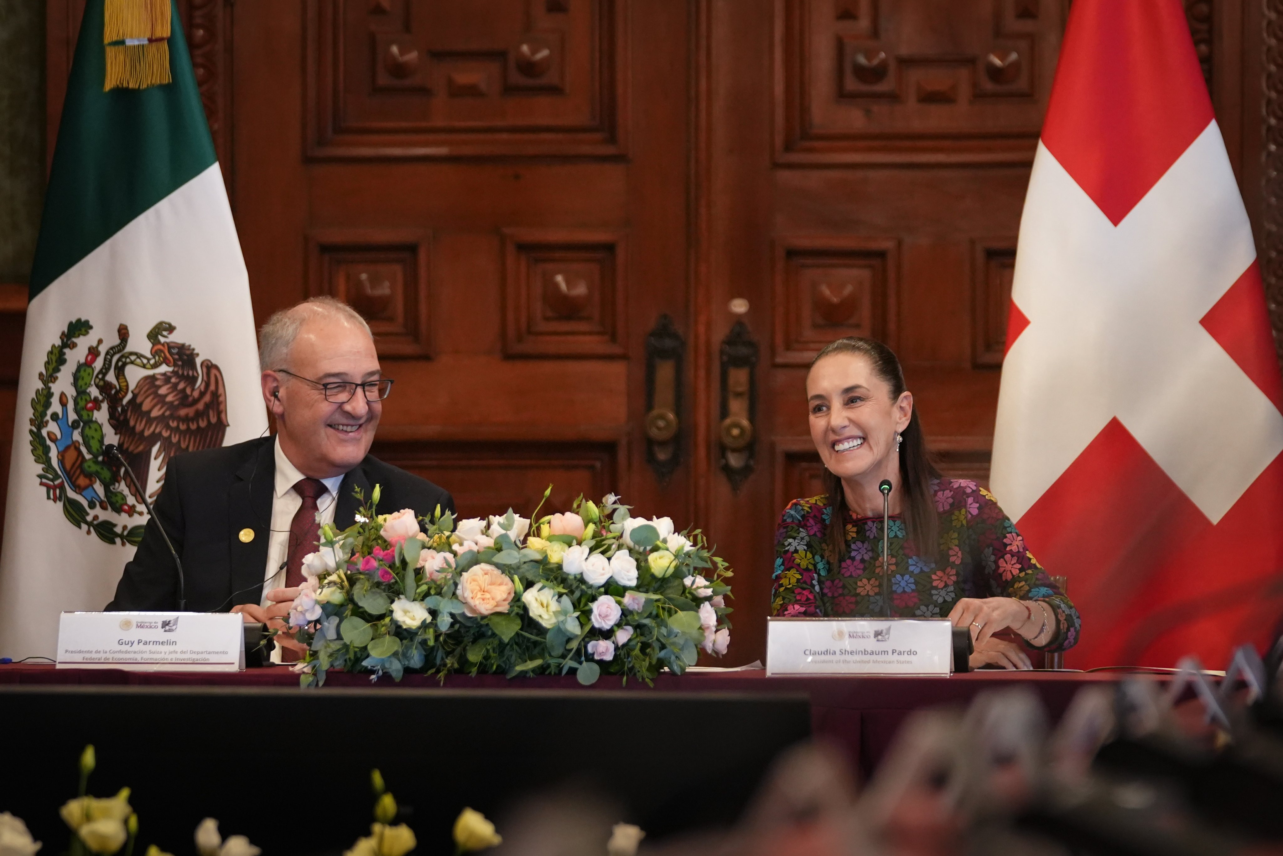 México y Suiza acuerdan fortalecer inversiones y actualizar acuerdo comercial