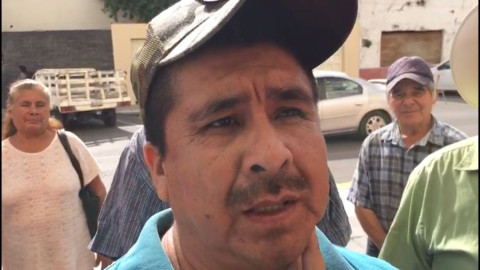 Colonos piden apoyo del estado para que los abastezcan de agua 