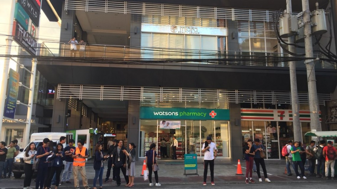 Terremoto de magnitud 6,4 sacude Filipinas