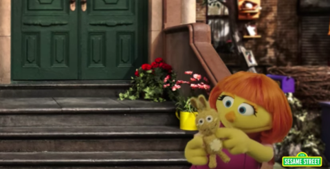 Se suma a Plaza Sésamo “Julia”, un personaje con autismo