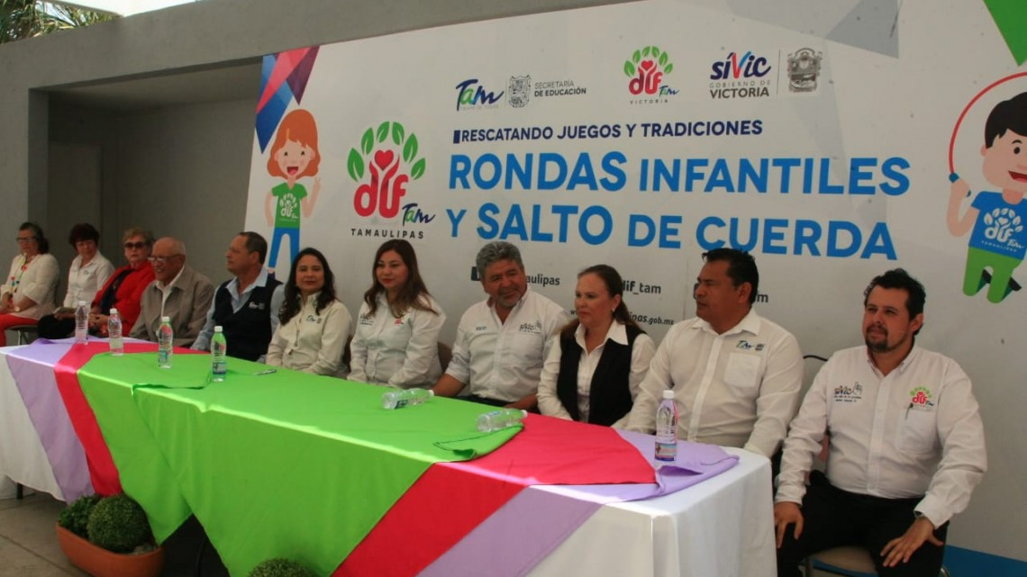 Realizan eliminatoria de rondas Infantiles y salto de cuerdas en Victoria.