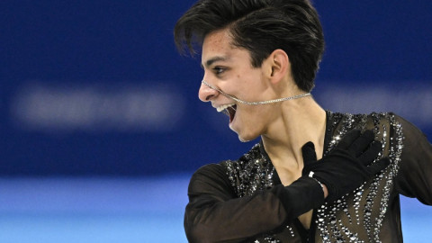 Culmina Donovan Carrillo entre los mejores 20 patinadores del mundo en Beijing