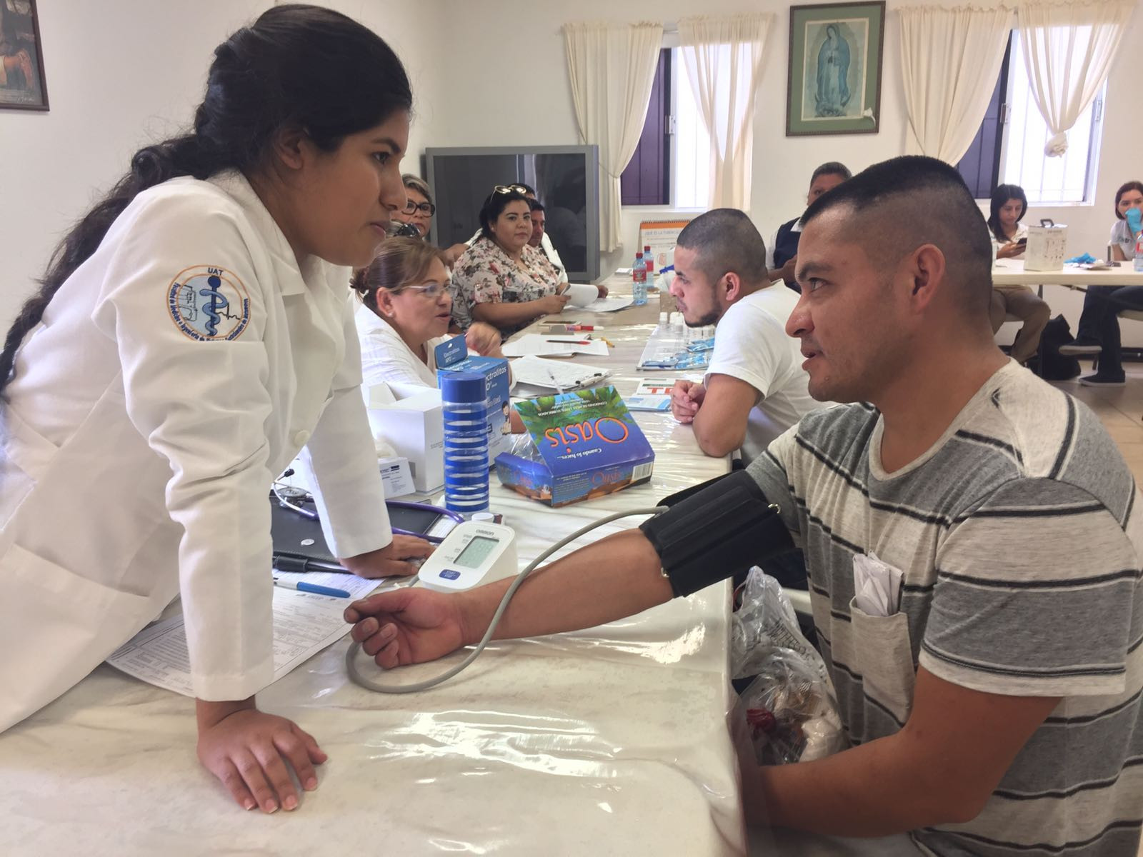Llena la casa del migrante en Matamoros