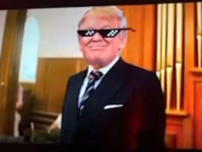 Trump condena falso video que lo retrata asesinando a sus detractores