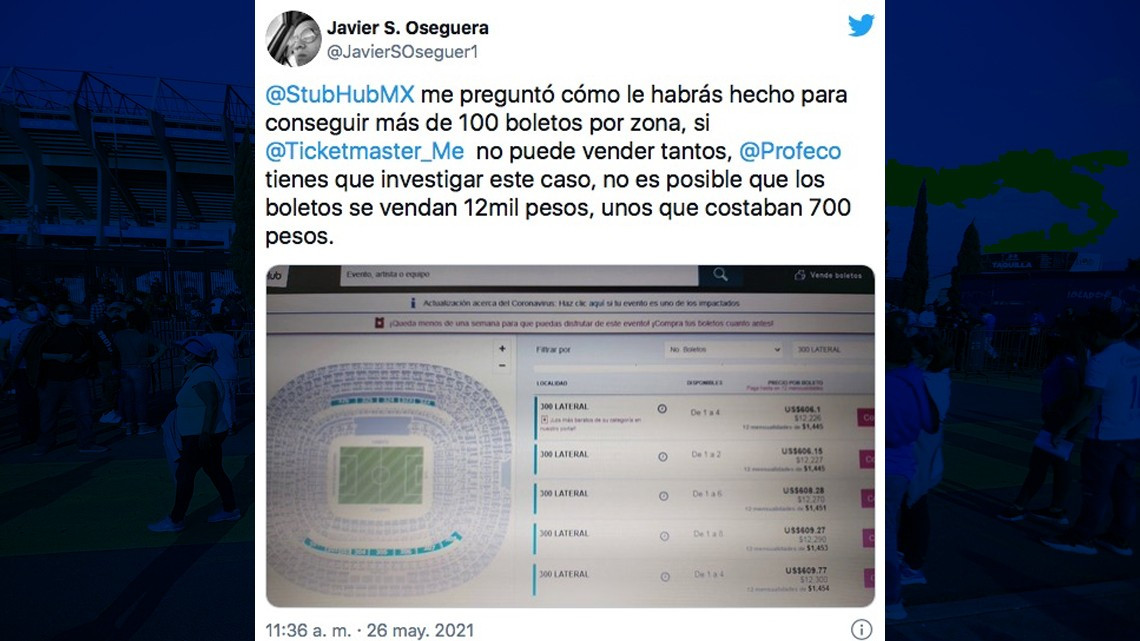 Boletos para la final de la Liga Mx se agotan en segundos y la reventa hace de las suyas